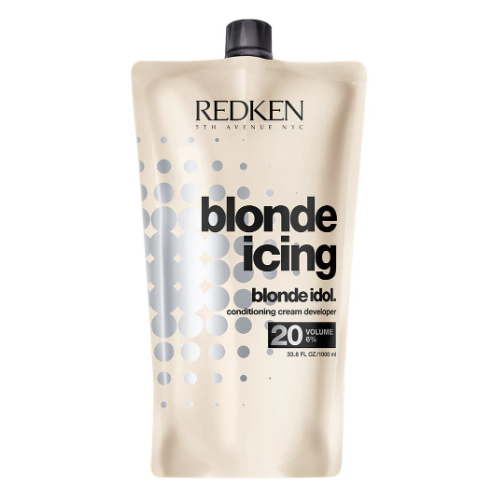 Redken Blonde Glam Cream Developer 20Vol - Оксид проявитель для обесцвечивающих паст 6%